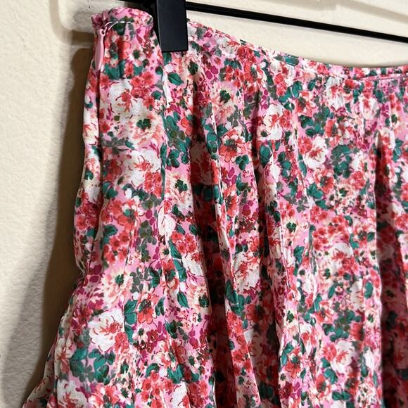 Zara Ruffled Multi-Color Floral Skort Size S - Picture 4 of 8